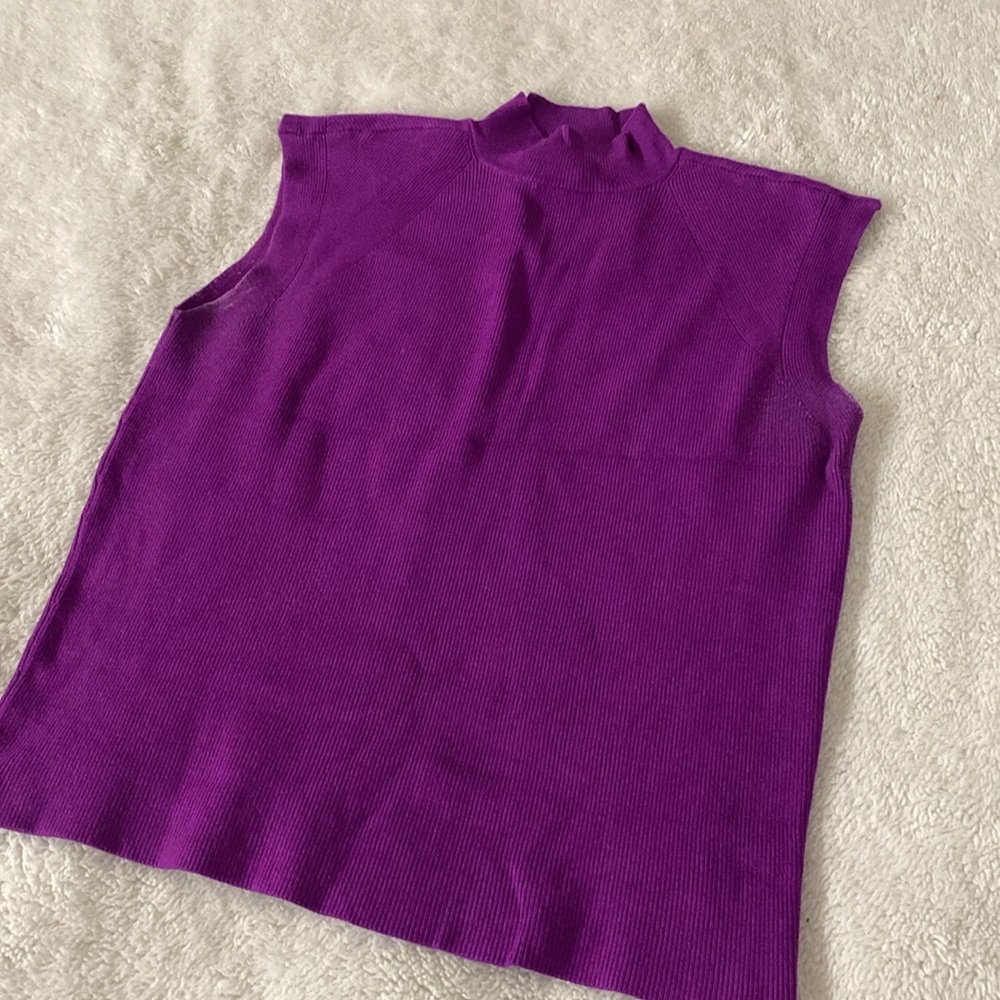 Worthington Purple Tank Top